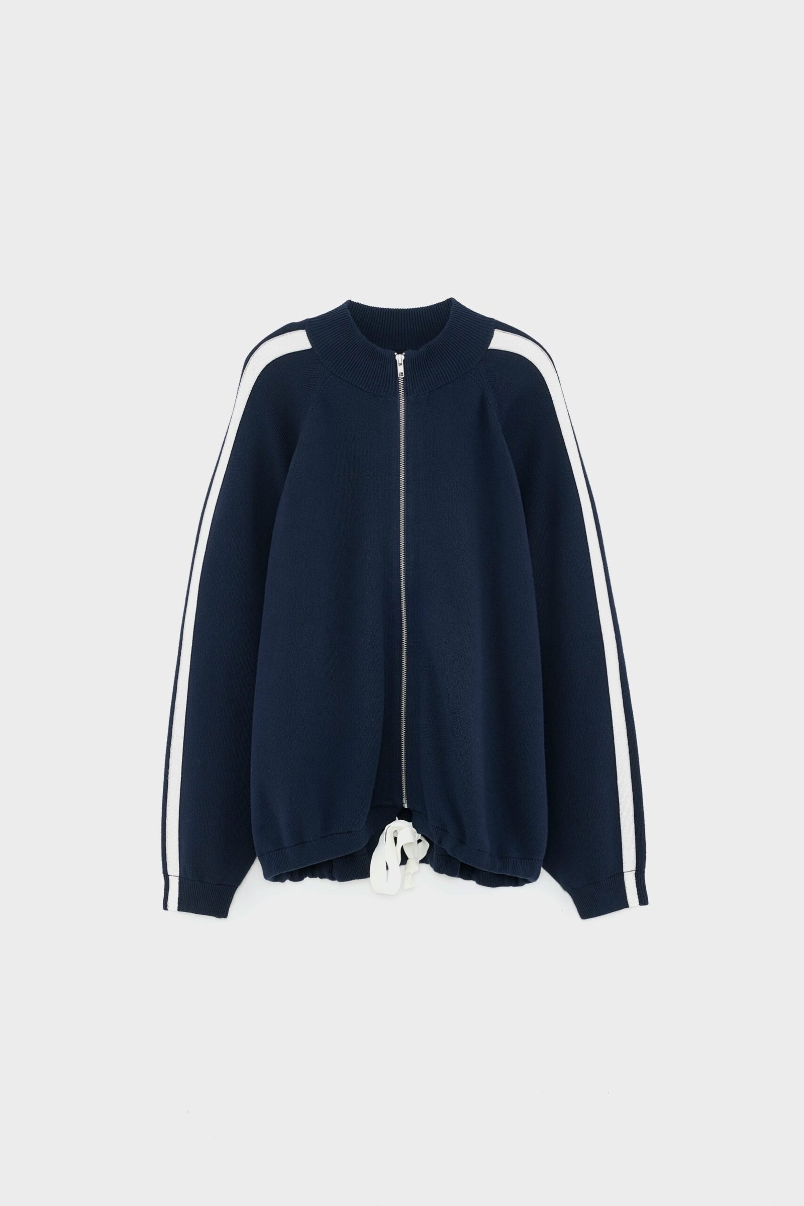 angik zip up cardigan (252 / w / navy)
