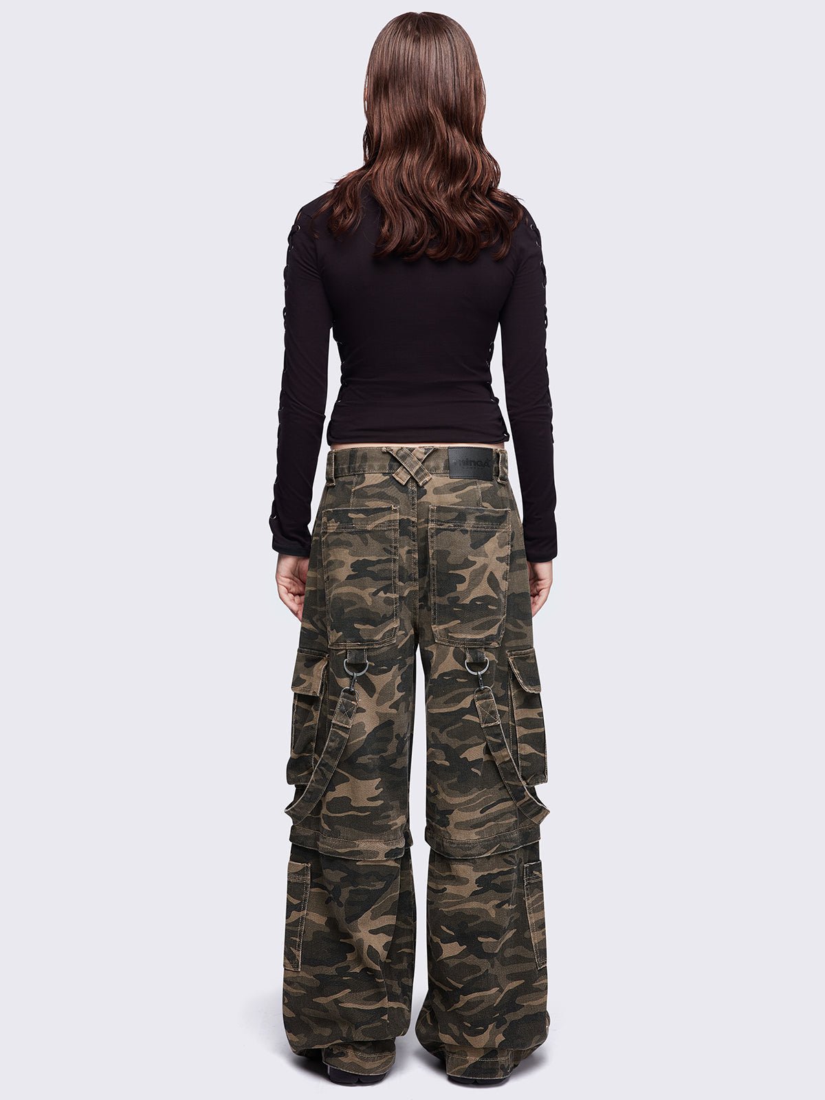 trek camo cargo jeans